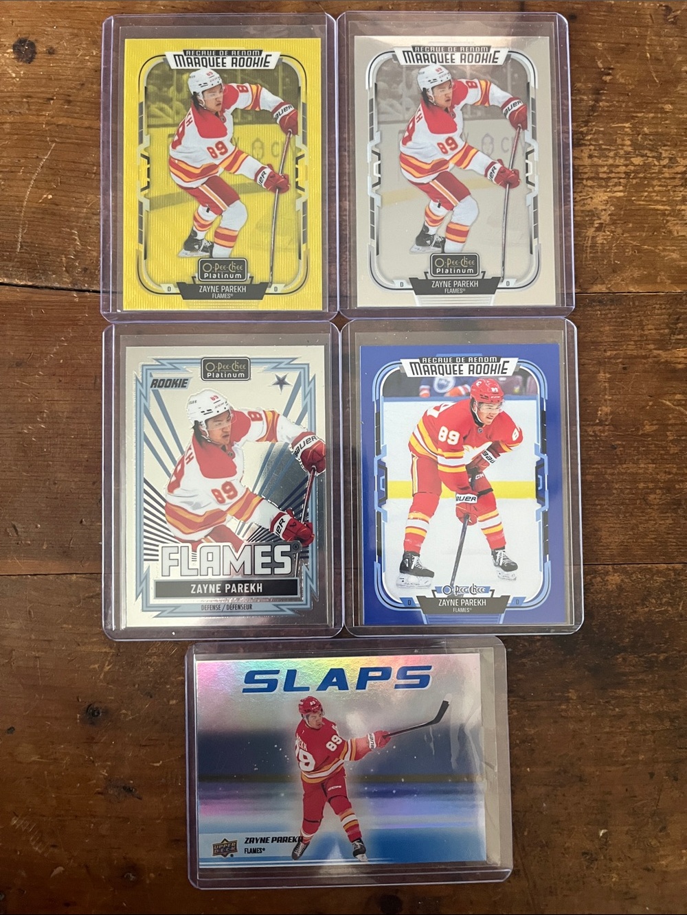 💎 Zayne Parekh (5) card lot 💎